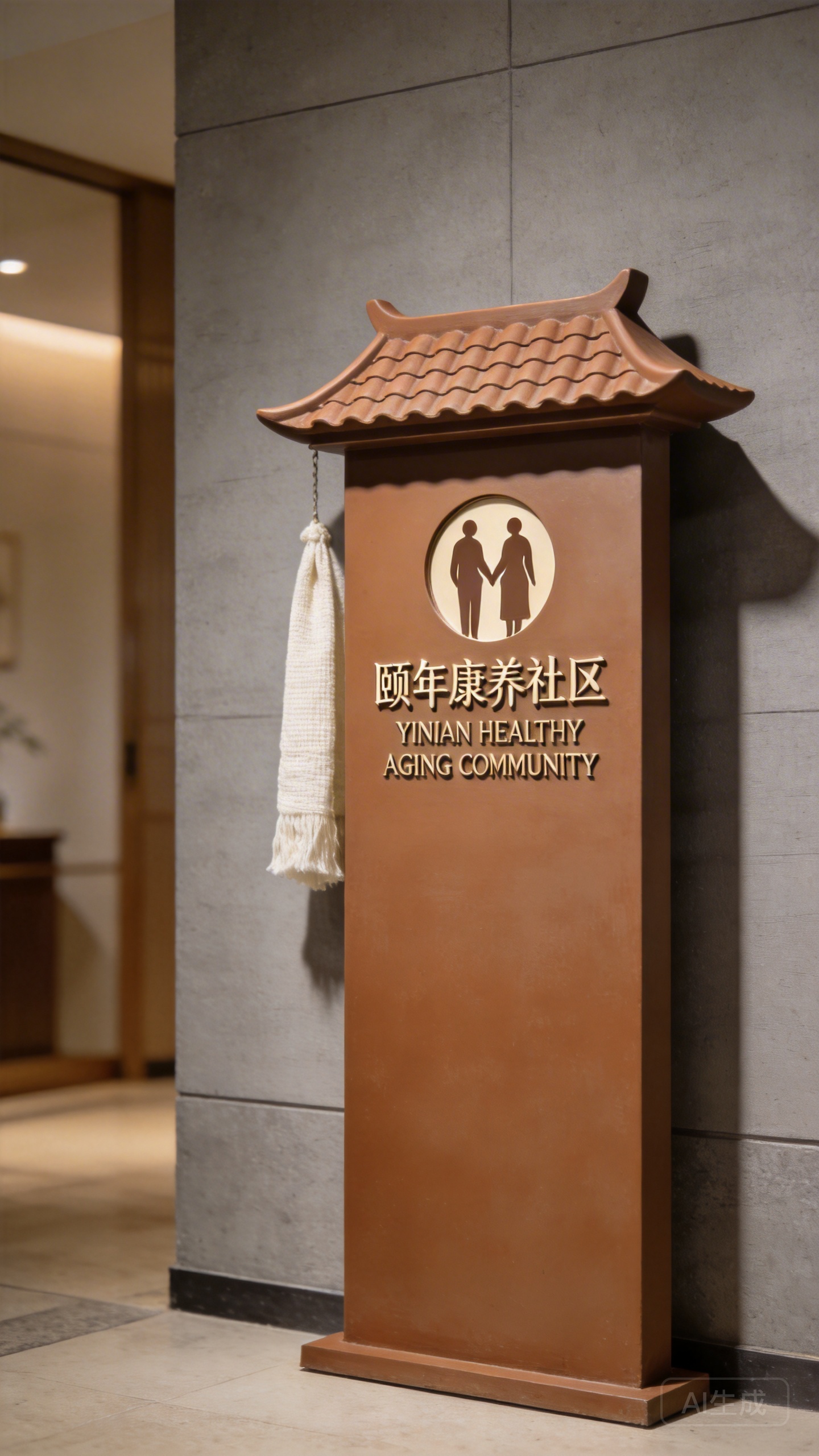 养老社区标识设计