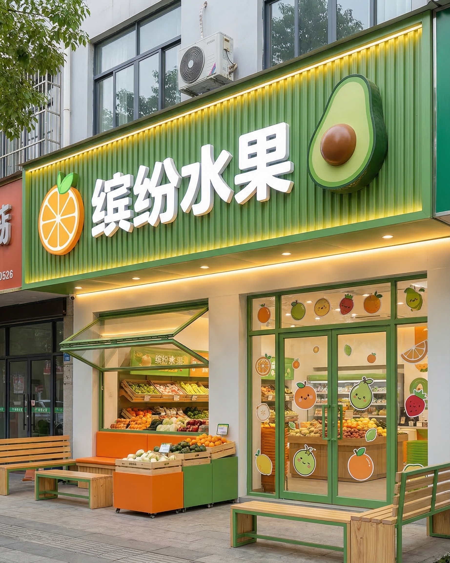 水果店门头