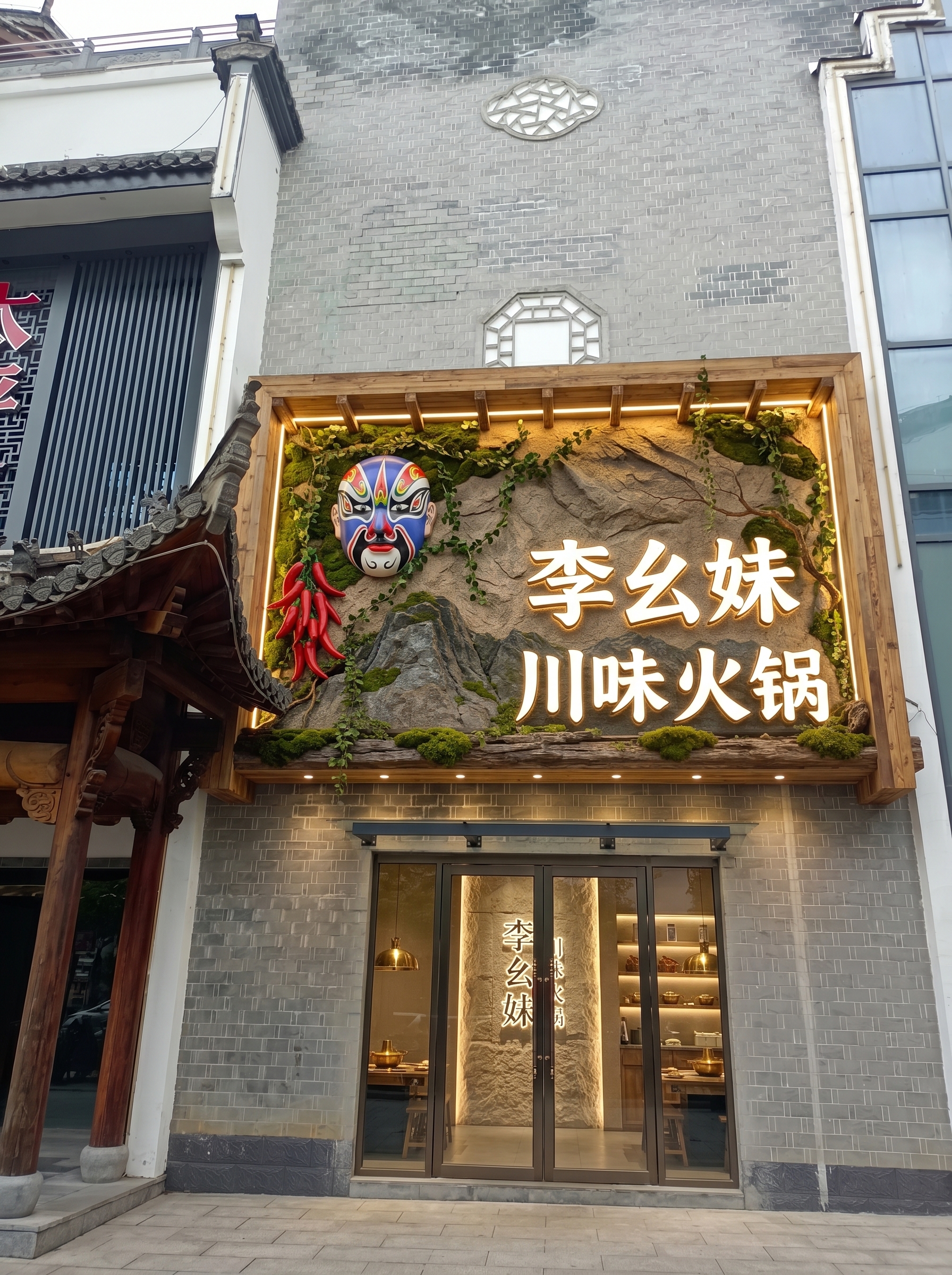 黄山志辉广告设计店招门头广告牌