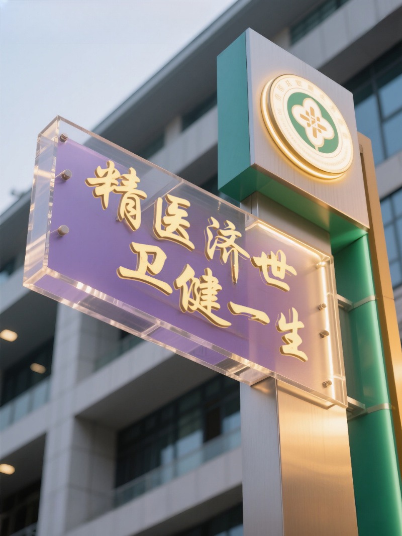 医院亚克力标识牌