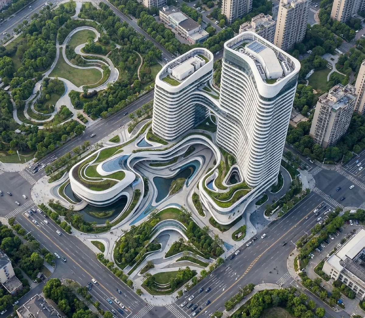空白场地生成建筑方案