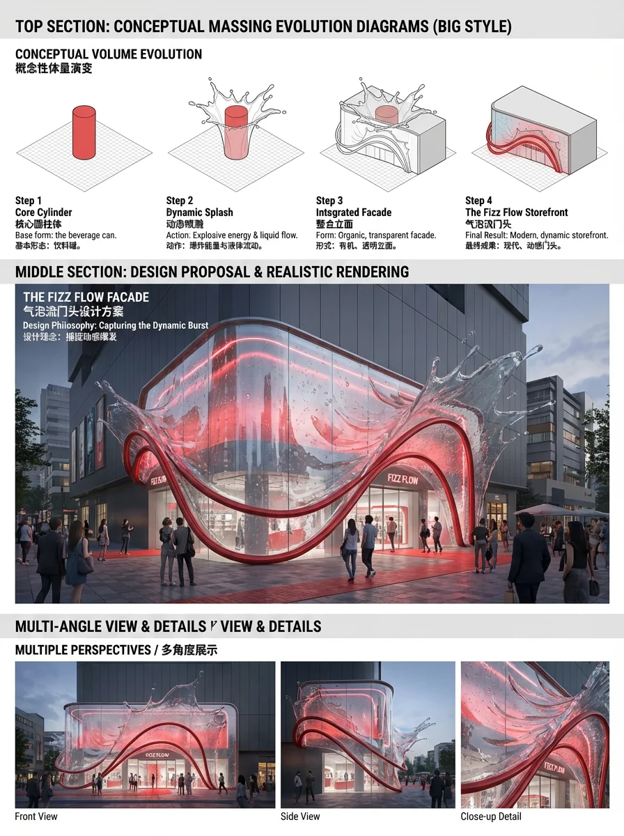 建筑门头灵感设计