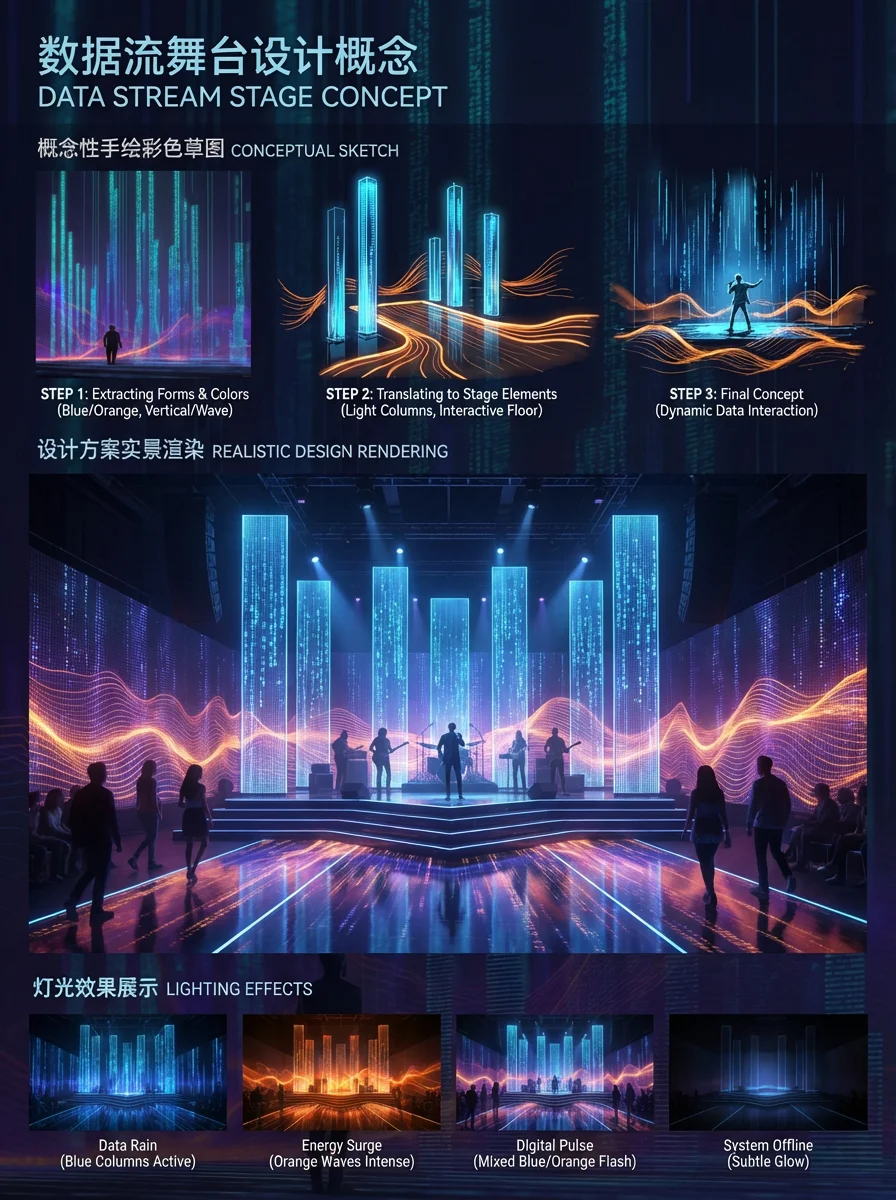 赛博朋克舞台灵感方案