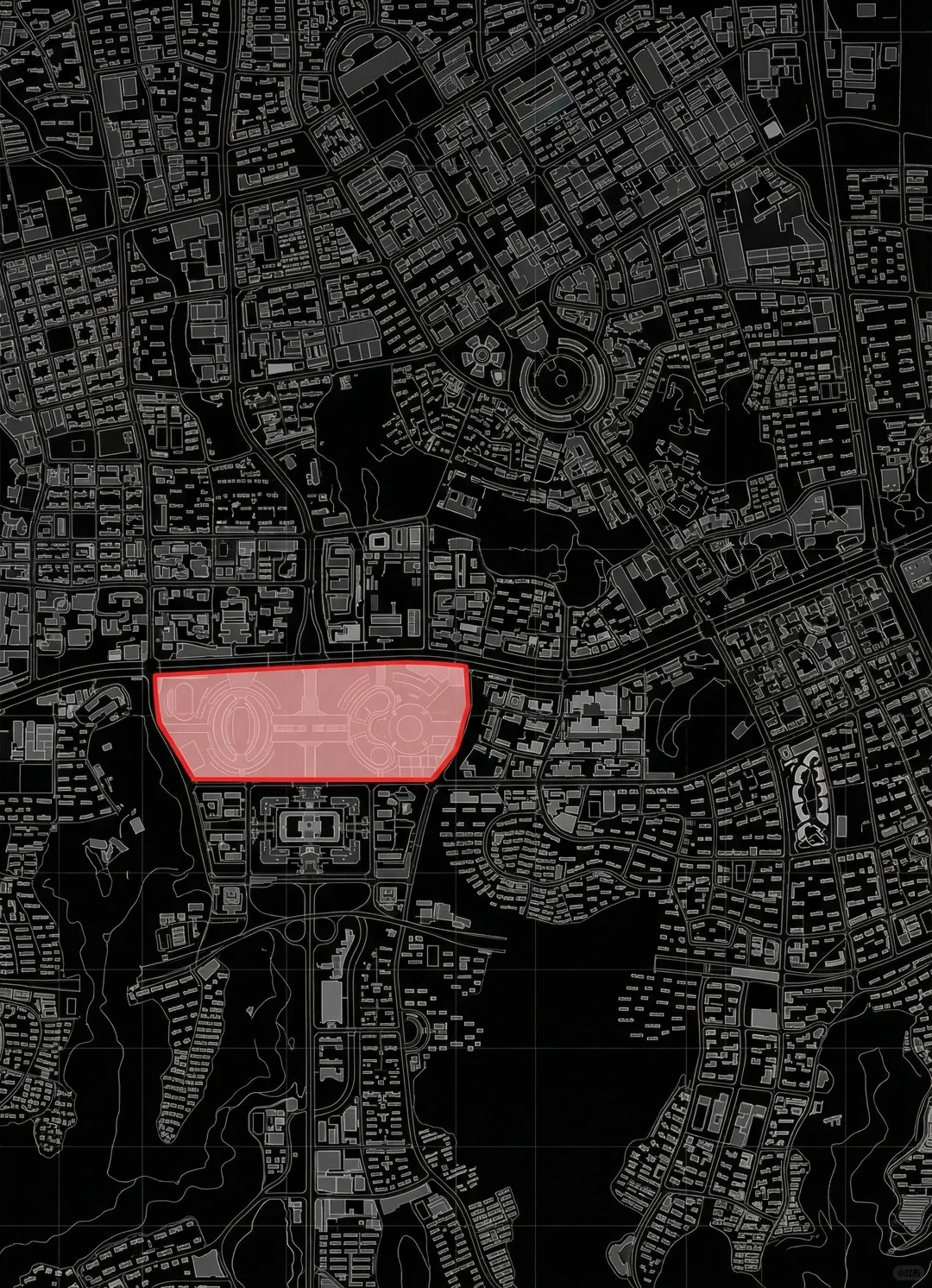 黑白城市肌理分析