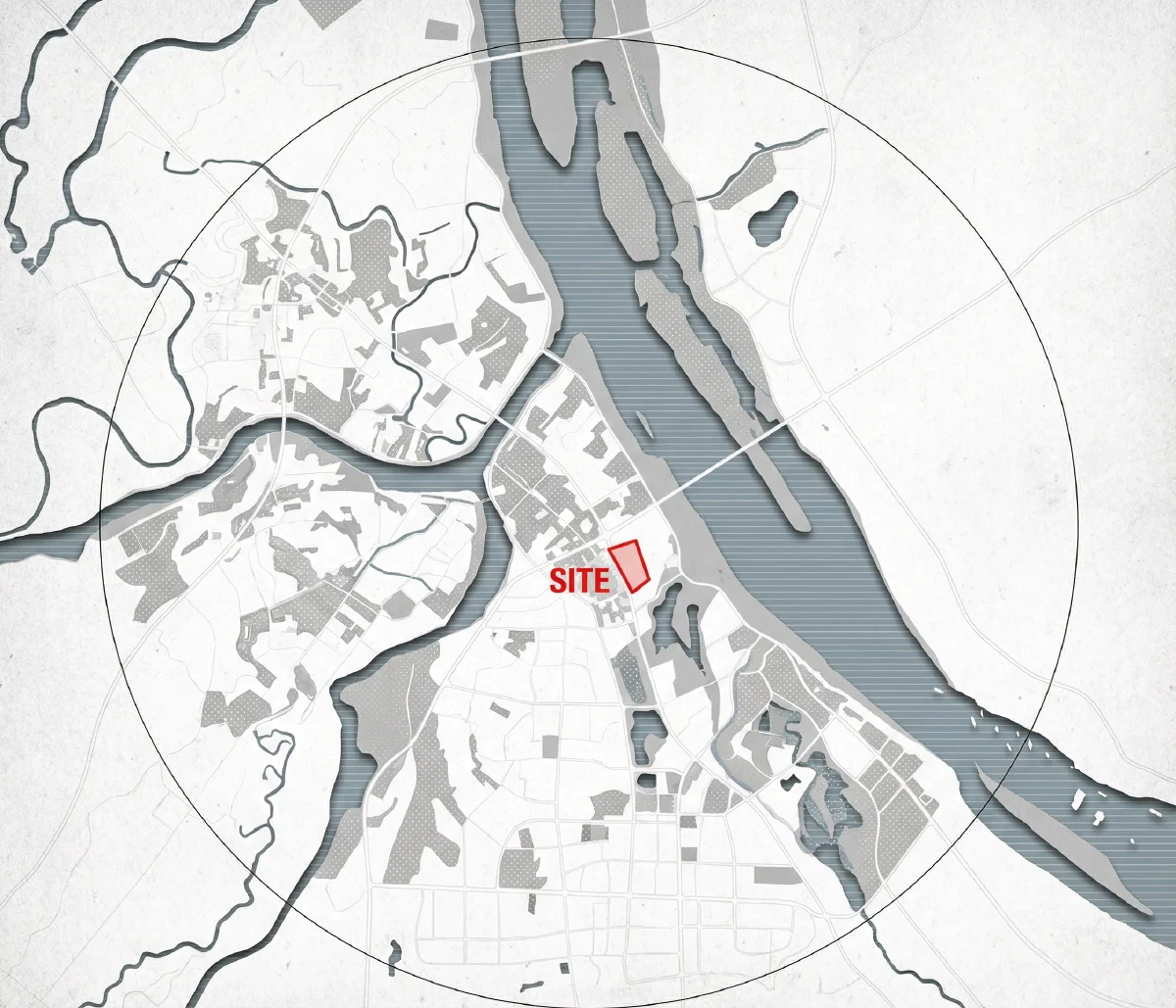 极简区位mapping图