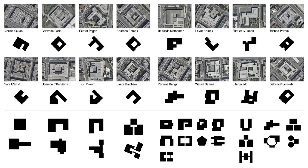 建筑肌理分析图