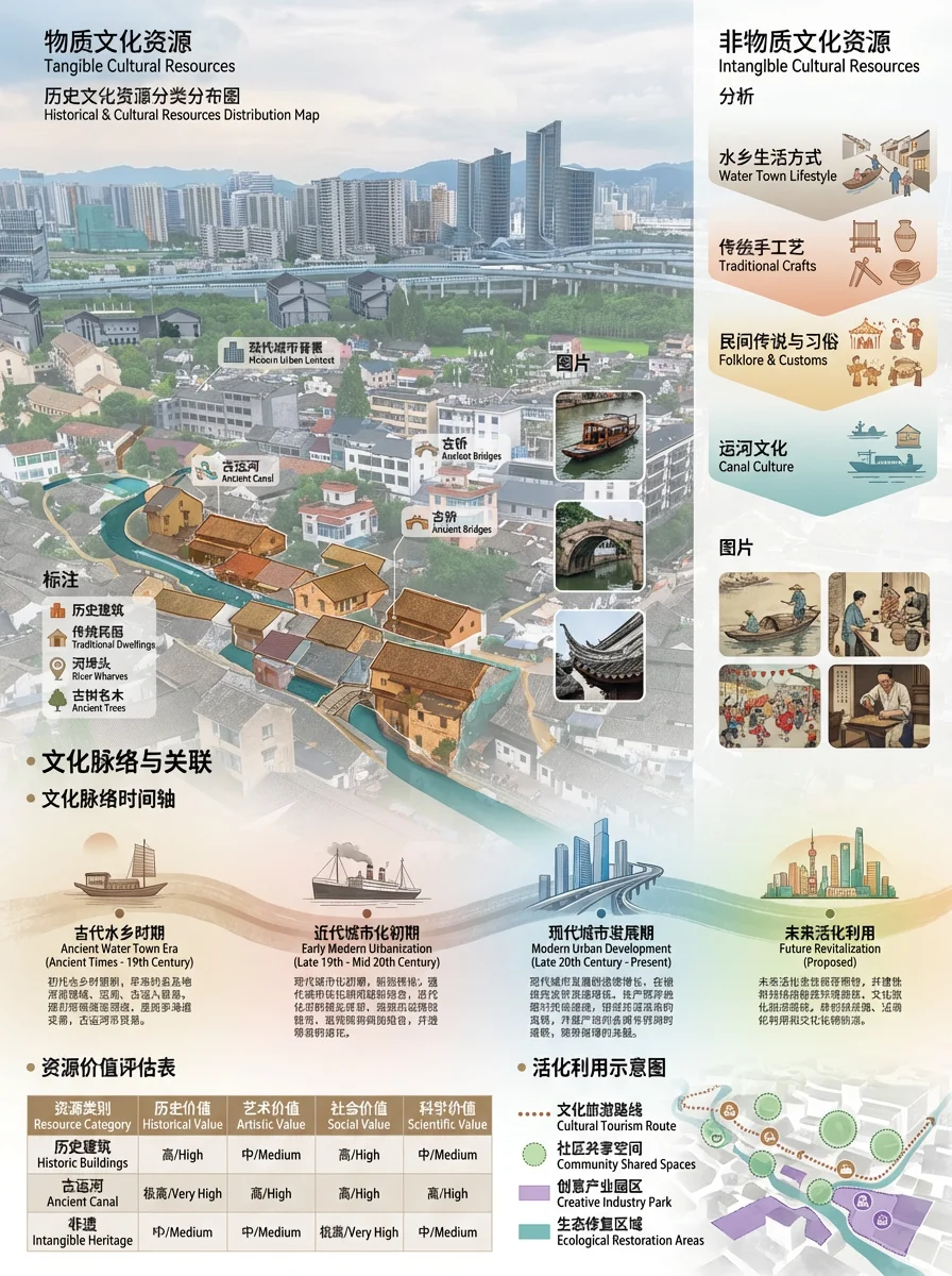 历史文脉分析图