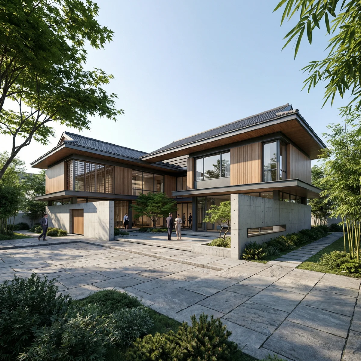 新中式建筑风格