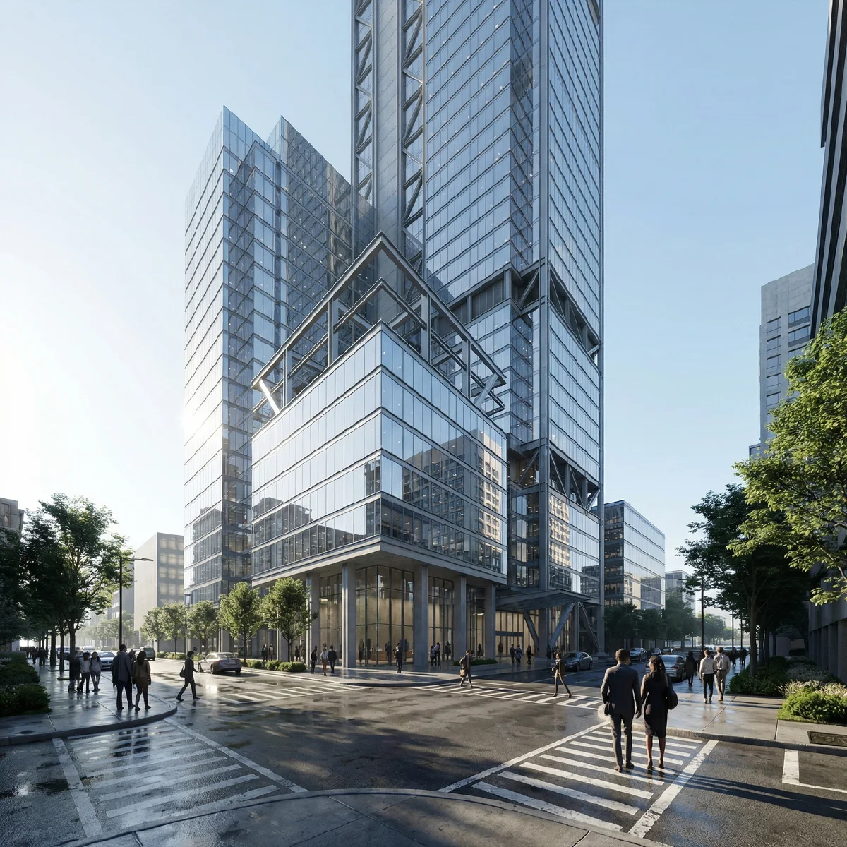 SOM风格建筑