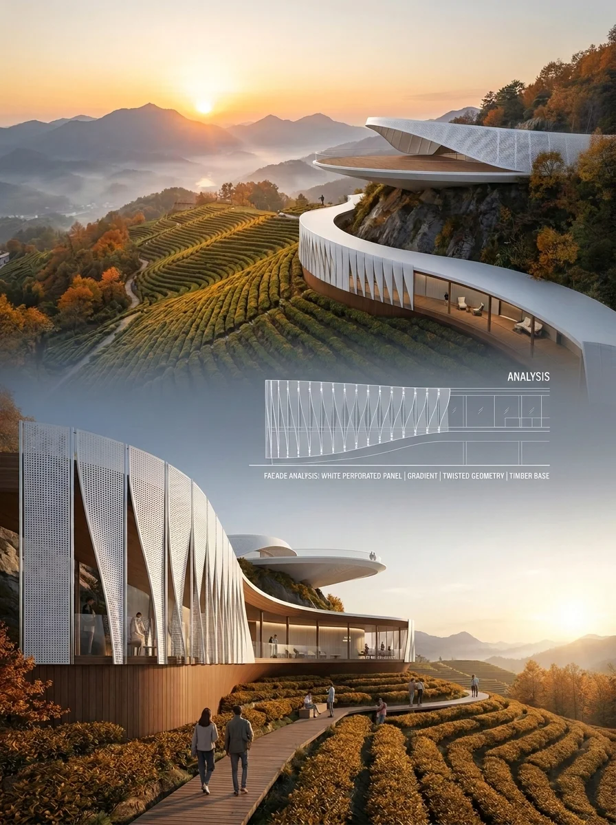 茶山建筑方案设计