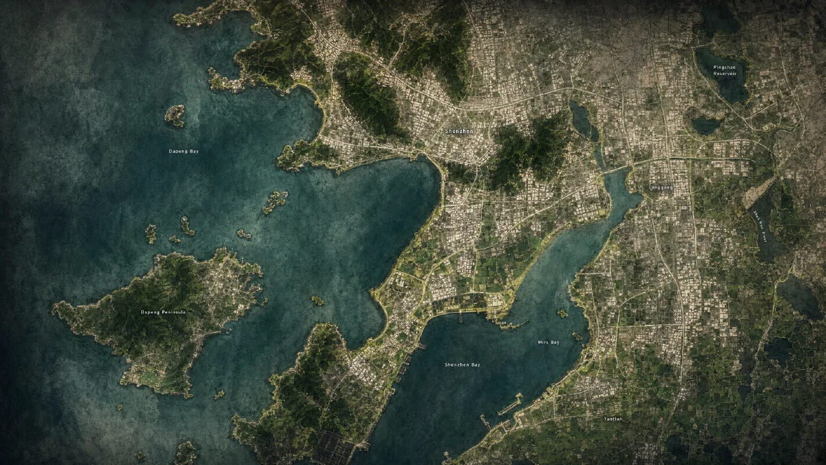 复古mapping地图