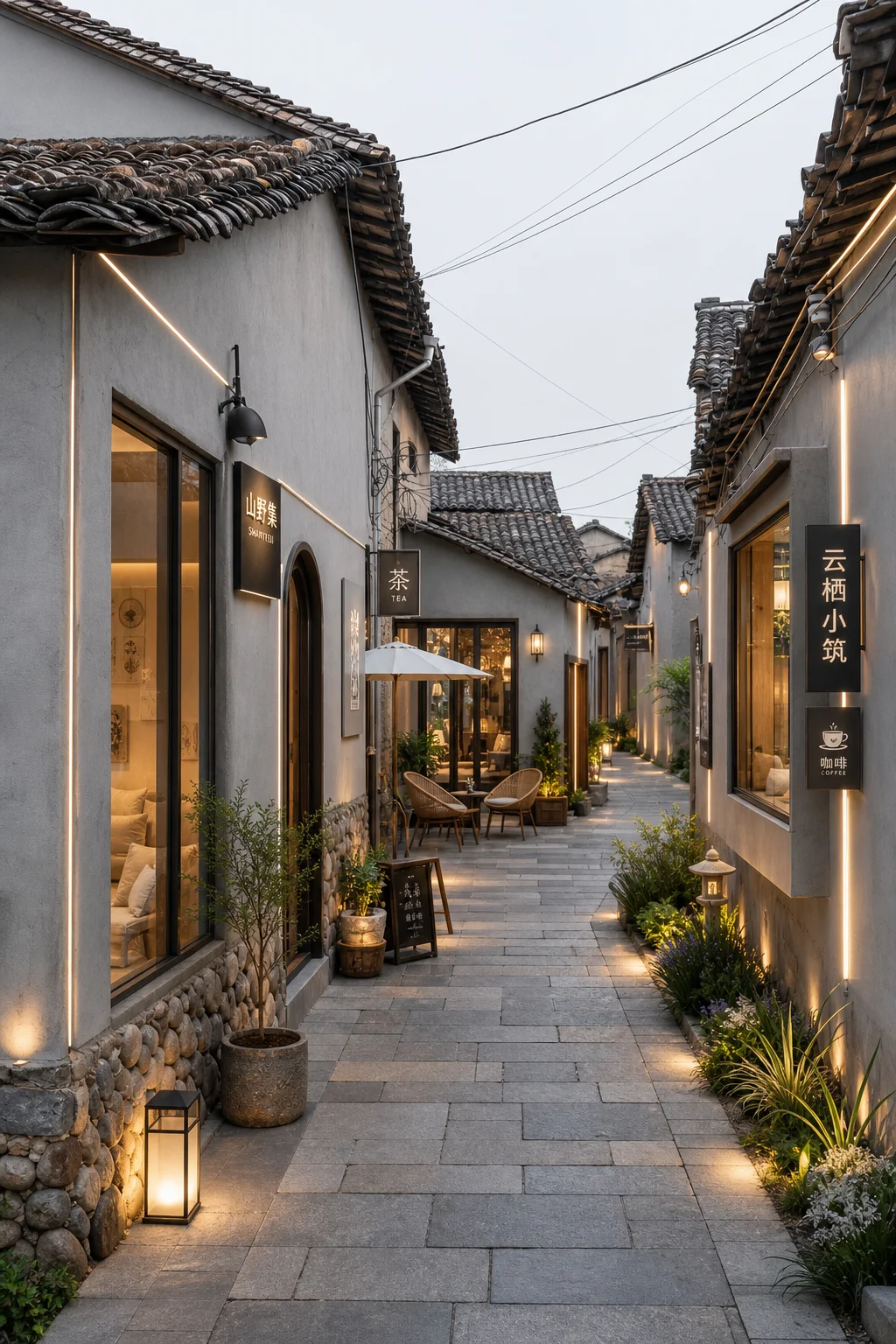 乡村文旅街道改造