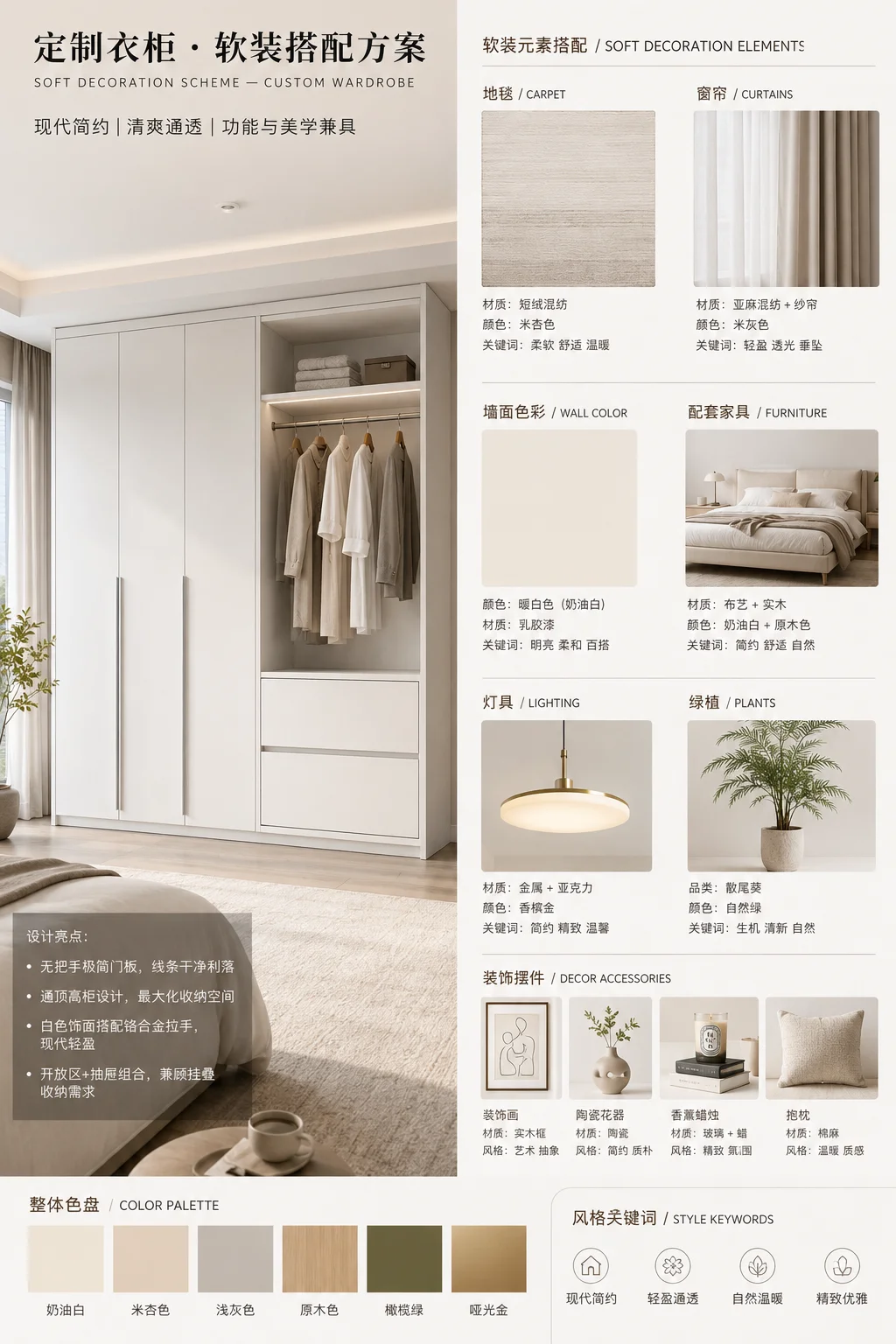 全屋定制软装搭配方案图
