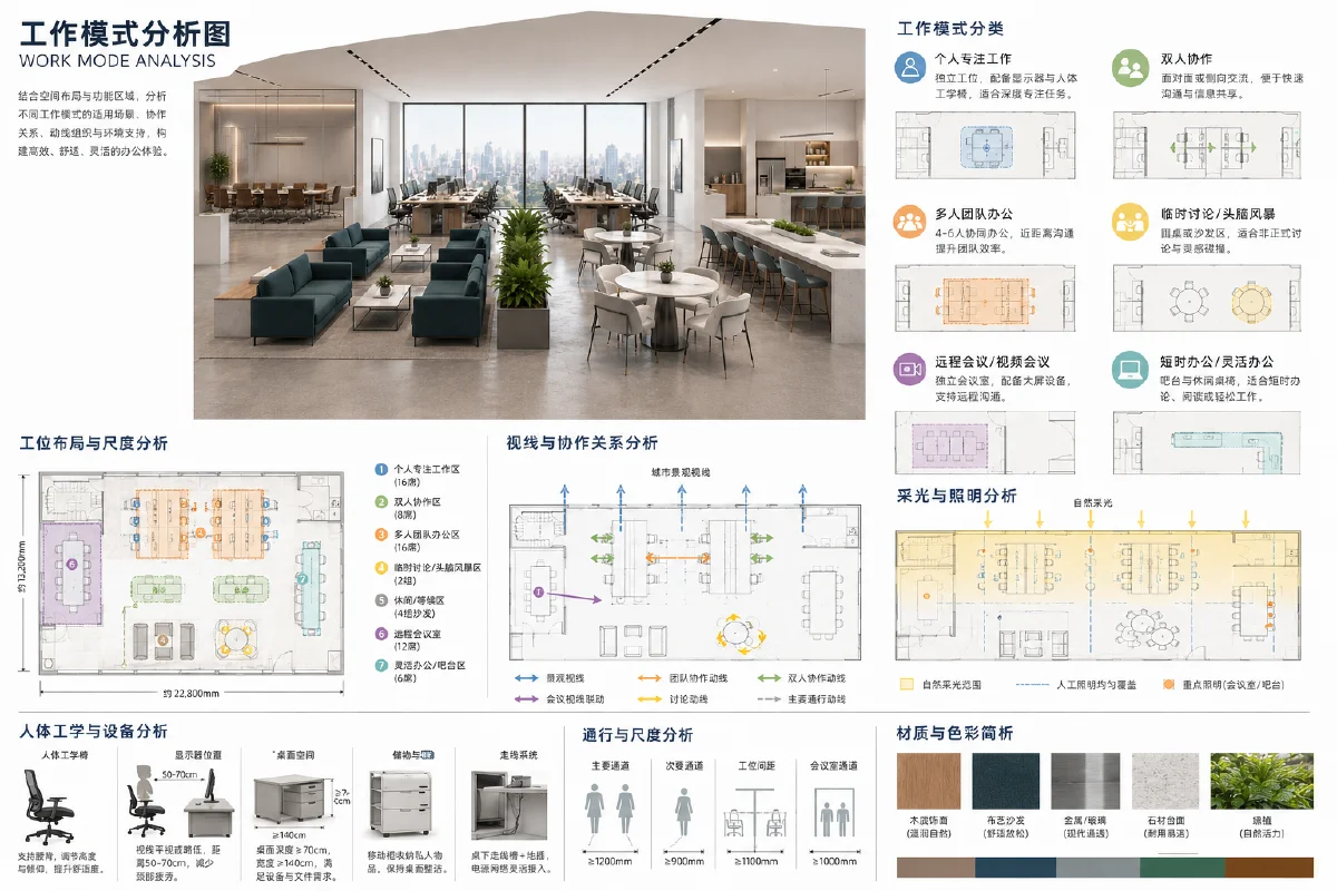工作模式分析图