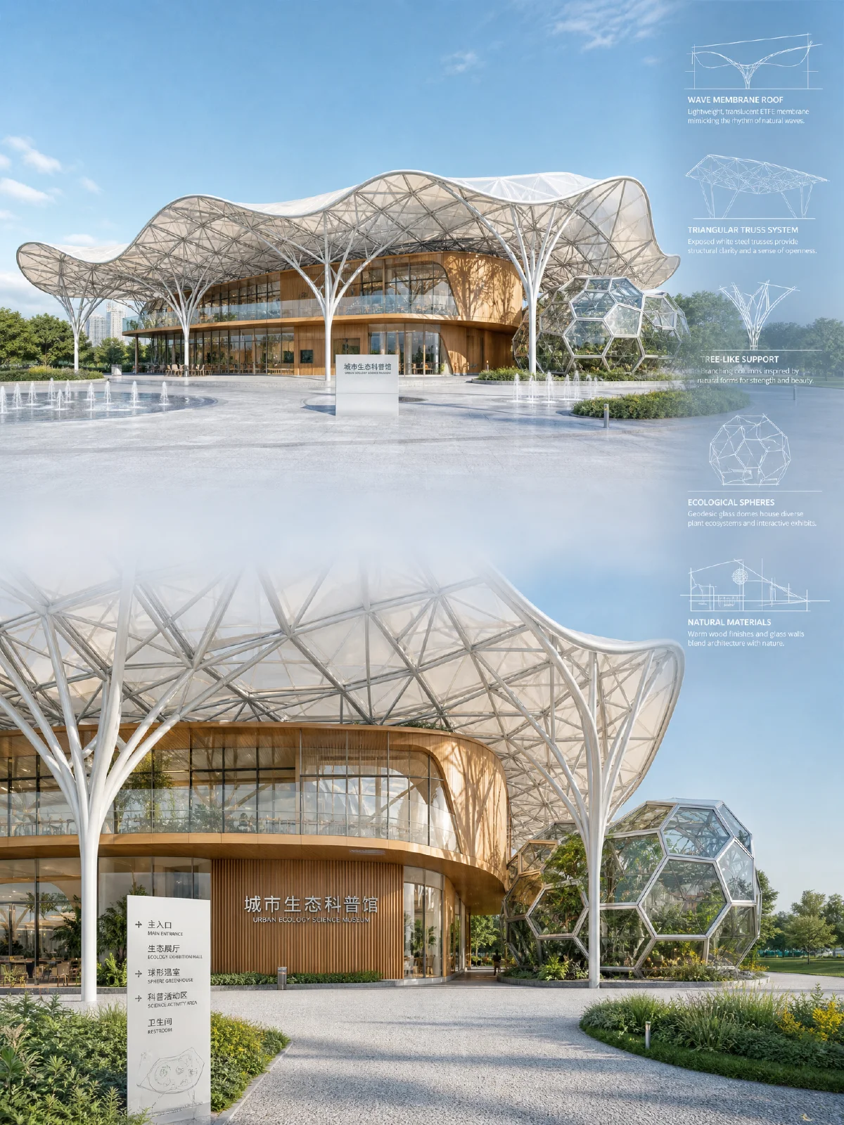 生态科普馆建筑设计