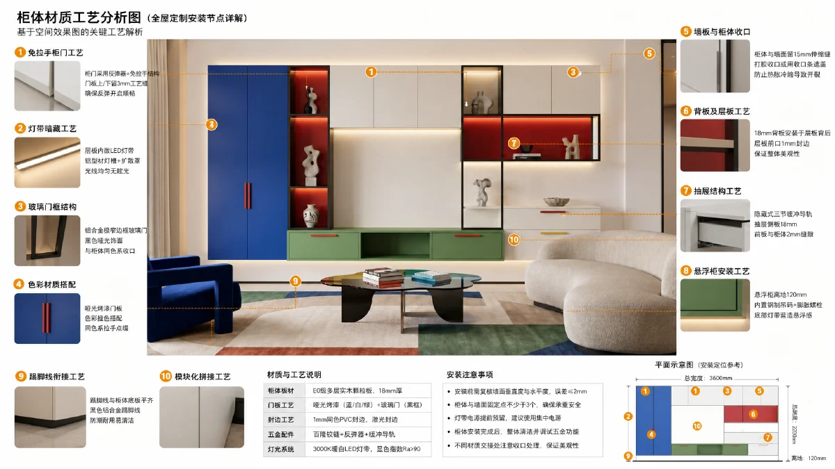 柜体工艺分析图