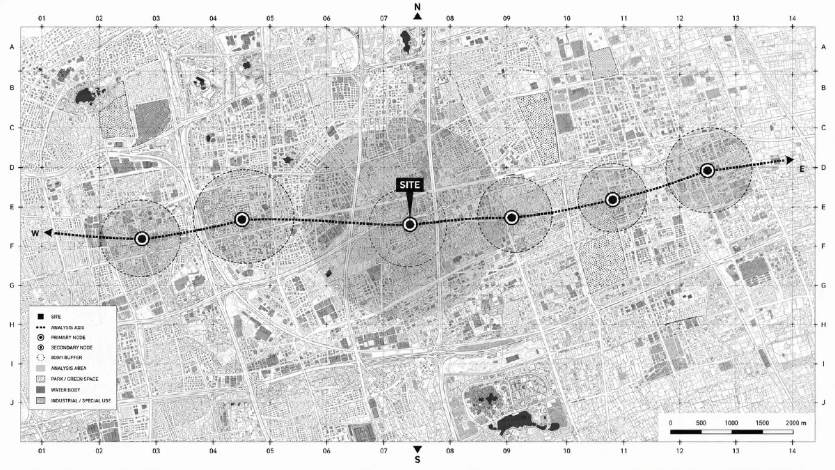 黑白地图MAPPING分析