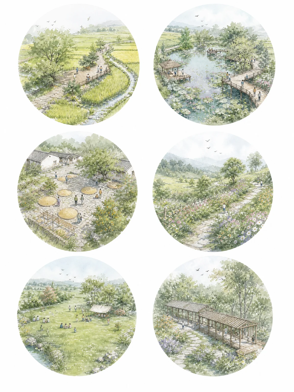 乡村公园节点分析