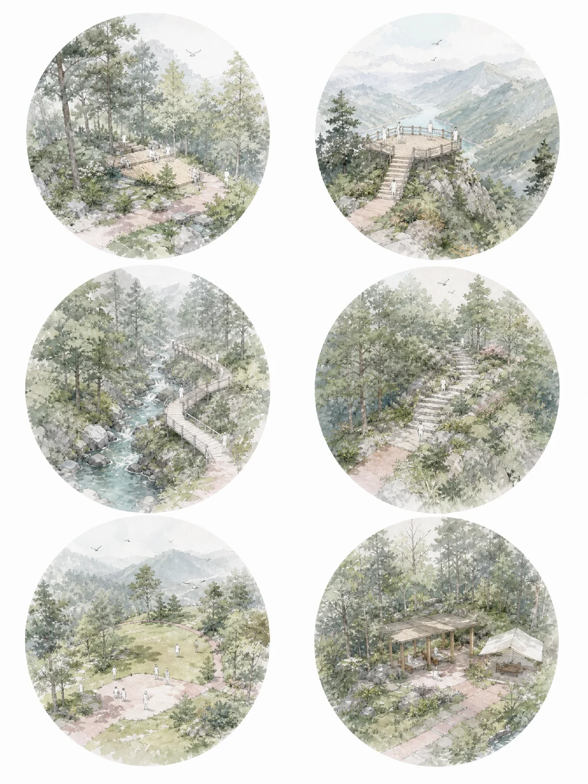 山地郊野森林公园节点