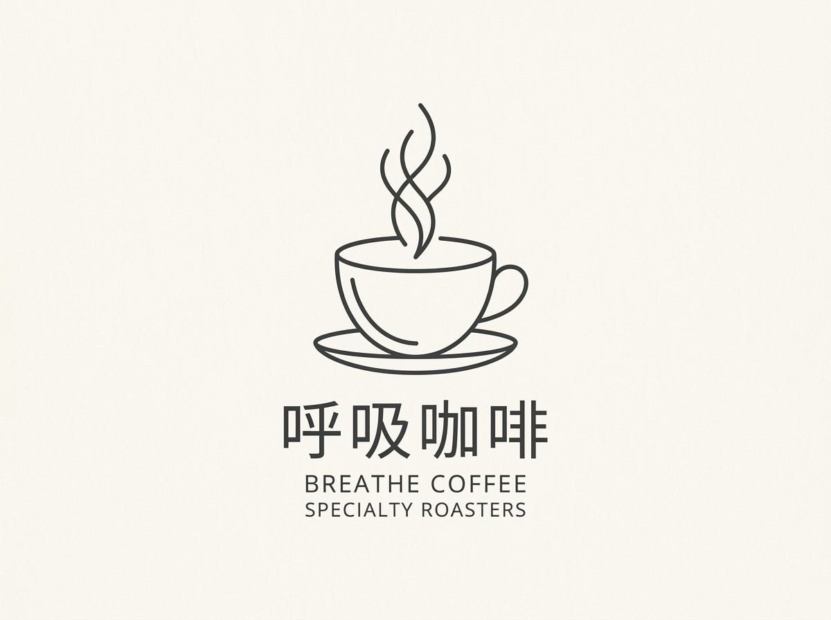 行业 Logo 线稿 效果图