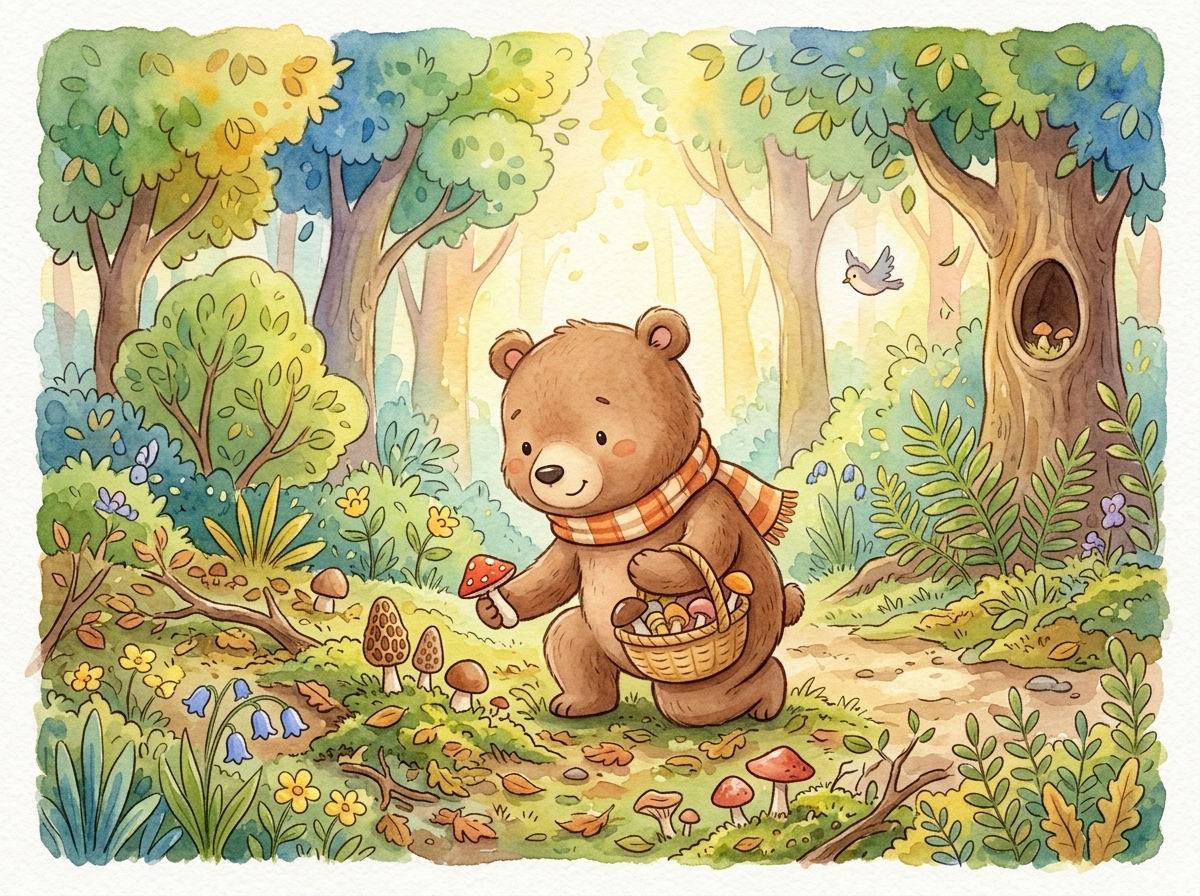 儿童绘本插画 效果图