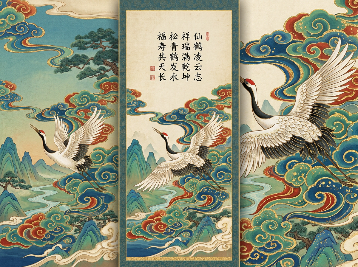 国风海报 效果图