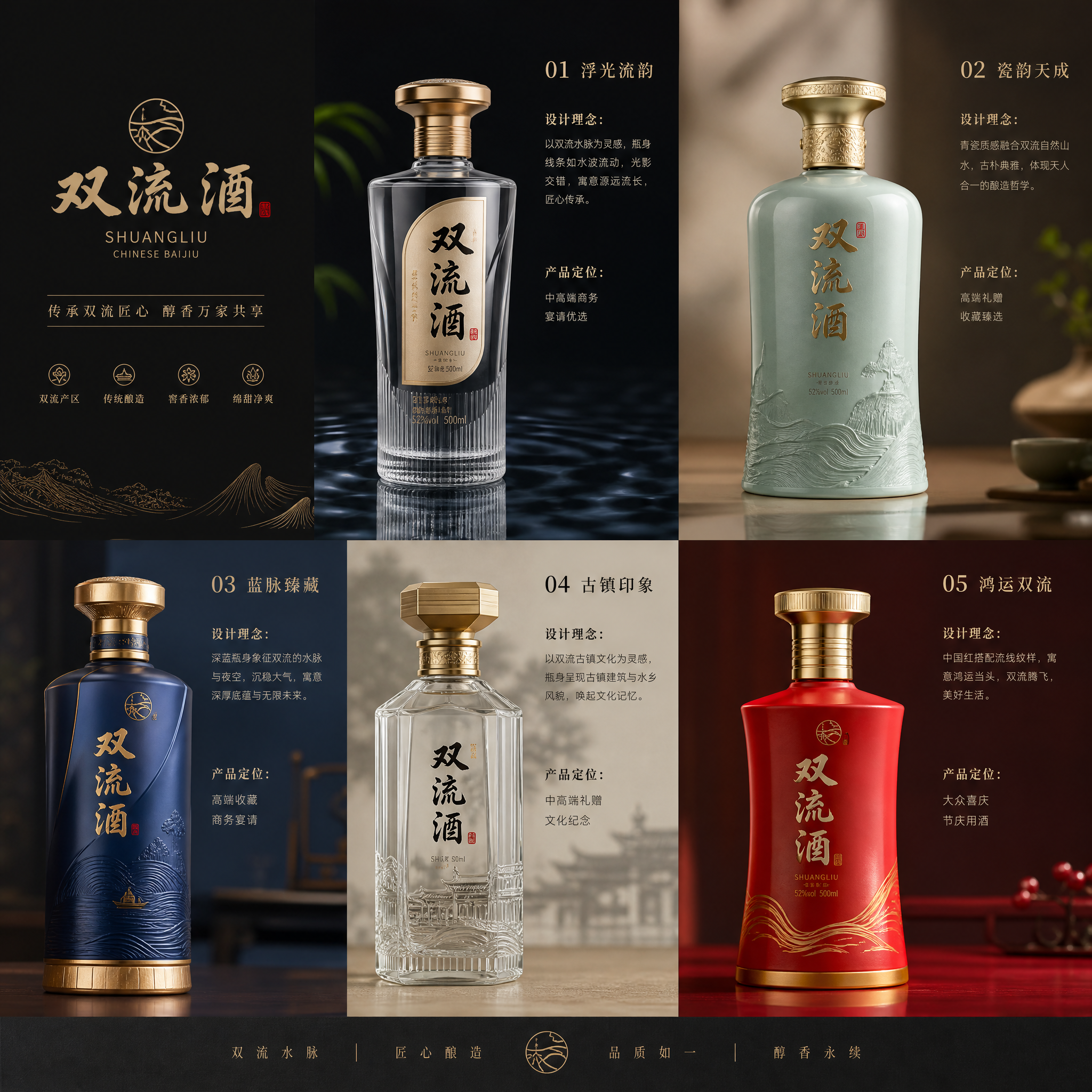 再设计几款双流酒