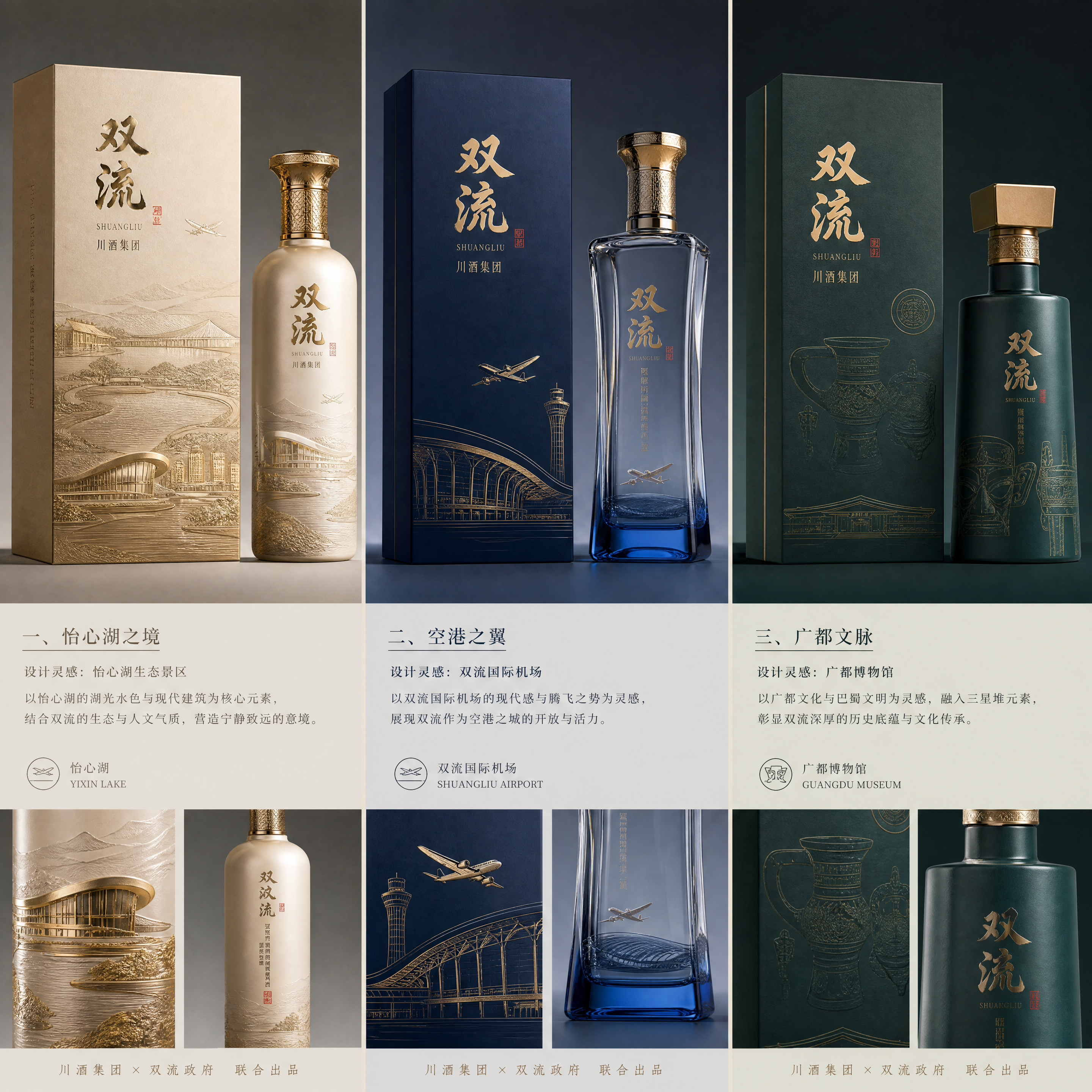 目前川酒集团和双流政府要合作打造一款产品名称为双流的白酒品牌，作为双流的特色文旅产品。现在需要进行产… (4)