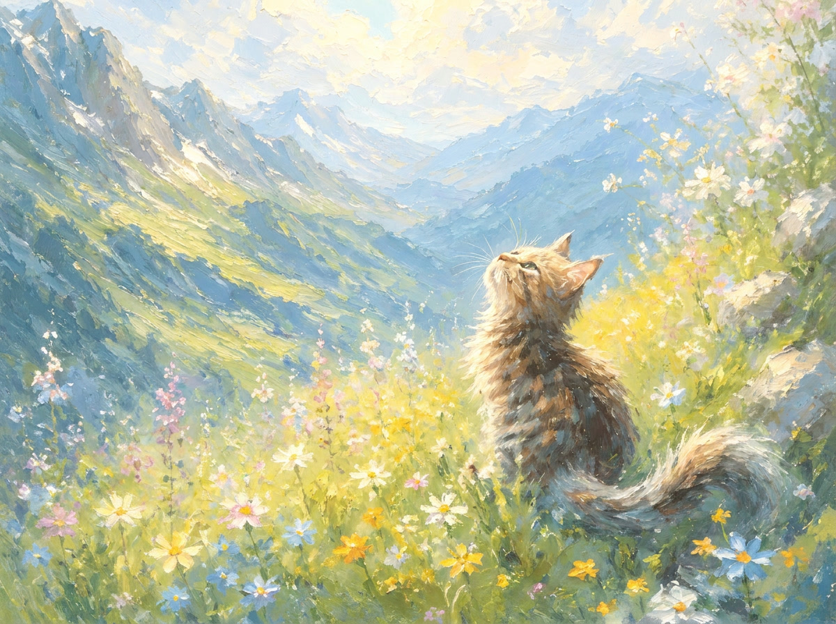 改成莫奈风格，阳光明媚，浅色对比