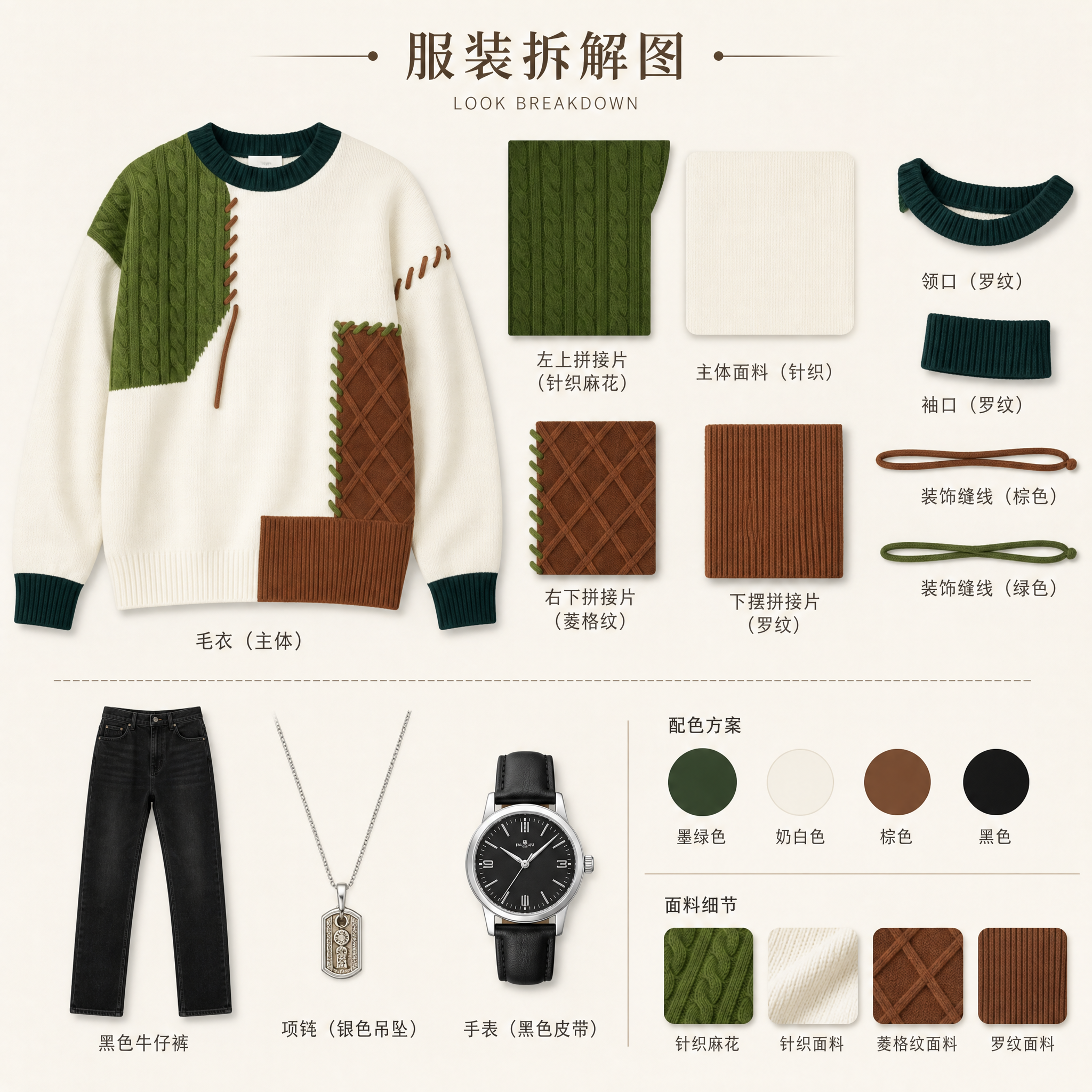 将角色的衣服拆解出来