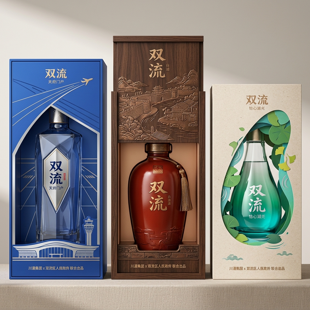 目前川酒集团和双流政府要合作打造一款产品名称为双流的白酒品牌，作为双流的特色文旅产品。现在需要进行产… (2)
