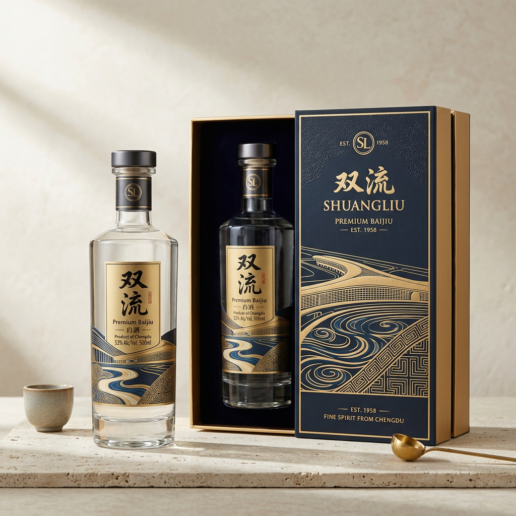 目前川酒集团和双流政府要合作打造一款产品名称为双流的白酒品牌，作为双流的特色文旅产品。现在需要进行产…