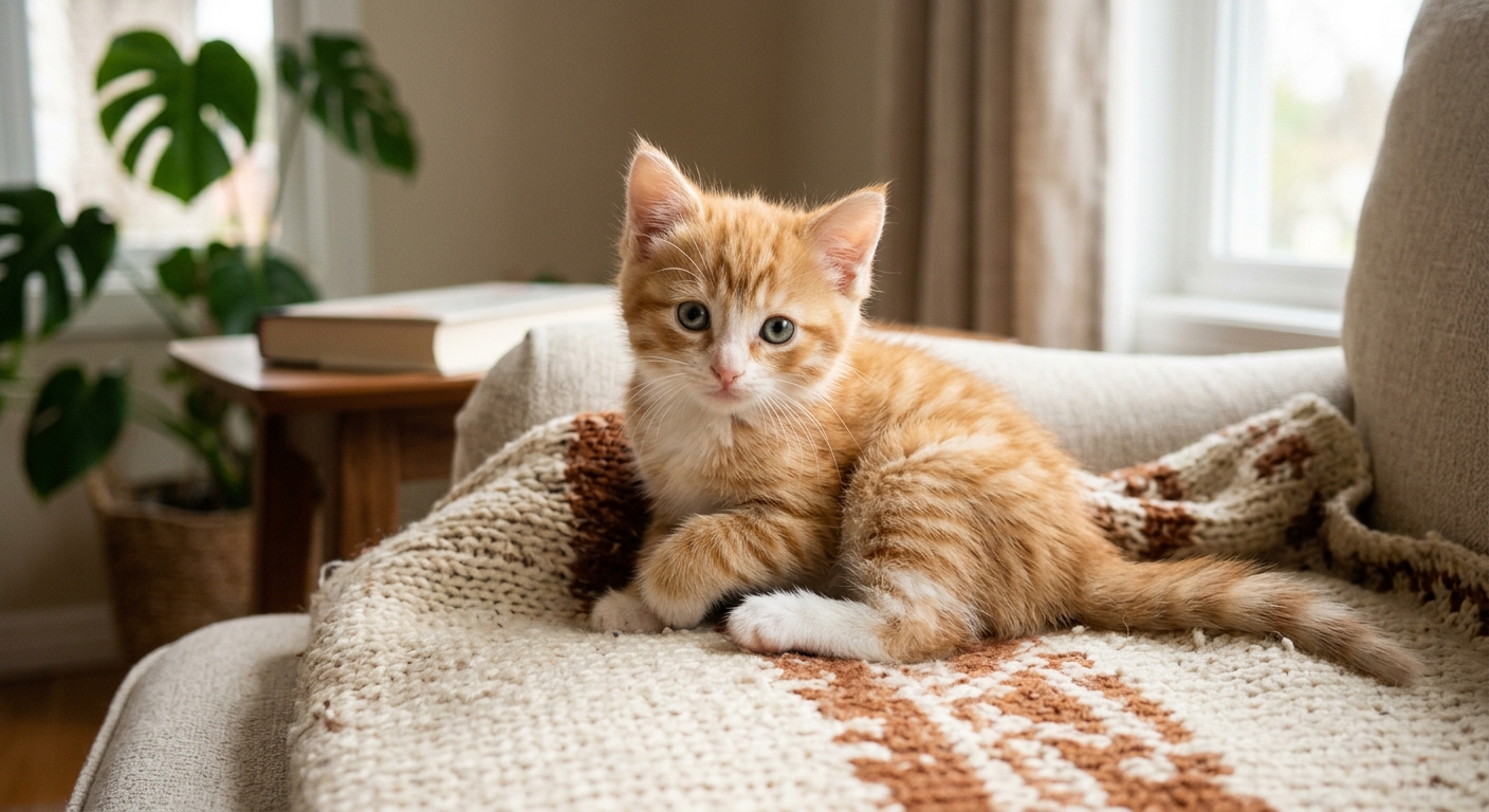 一只小猫