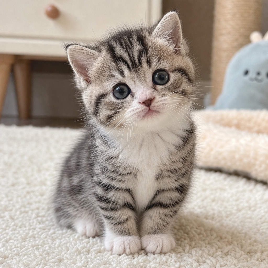 一只小猫